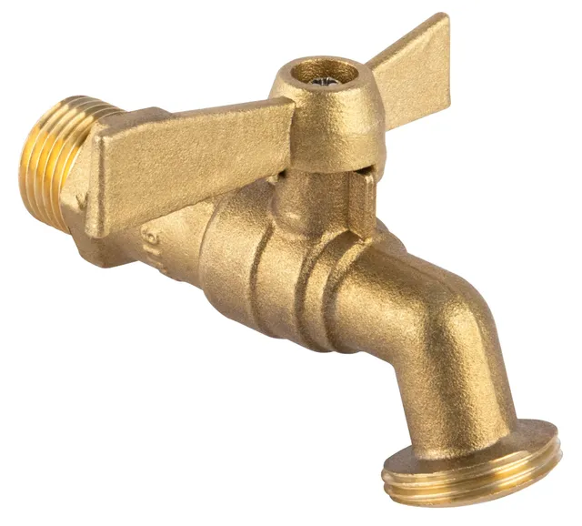 boutt-r15p-robinet-de-jardin-laiton-1-4-tour-15x21-nez-20x27 image 1