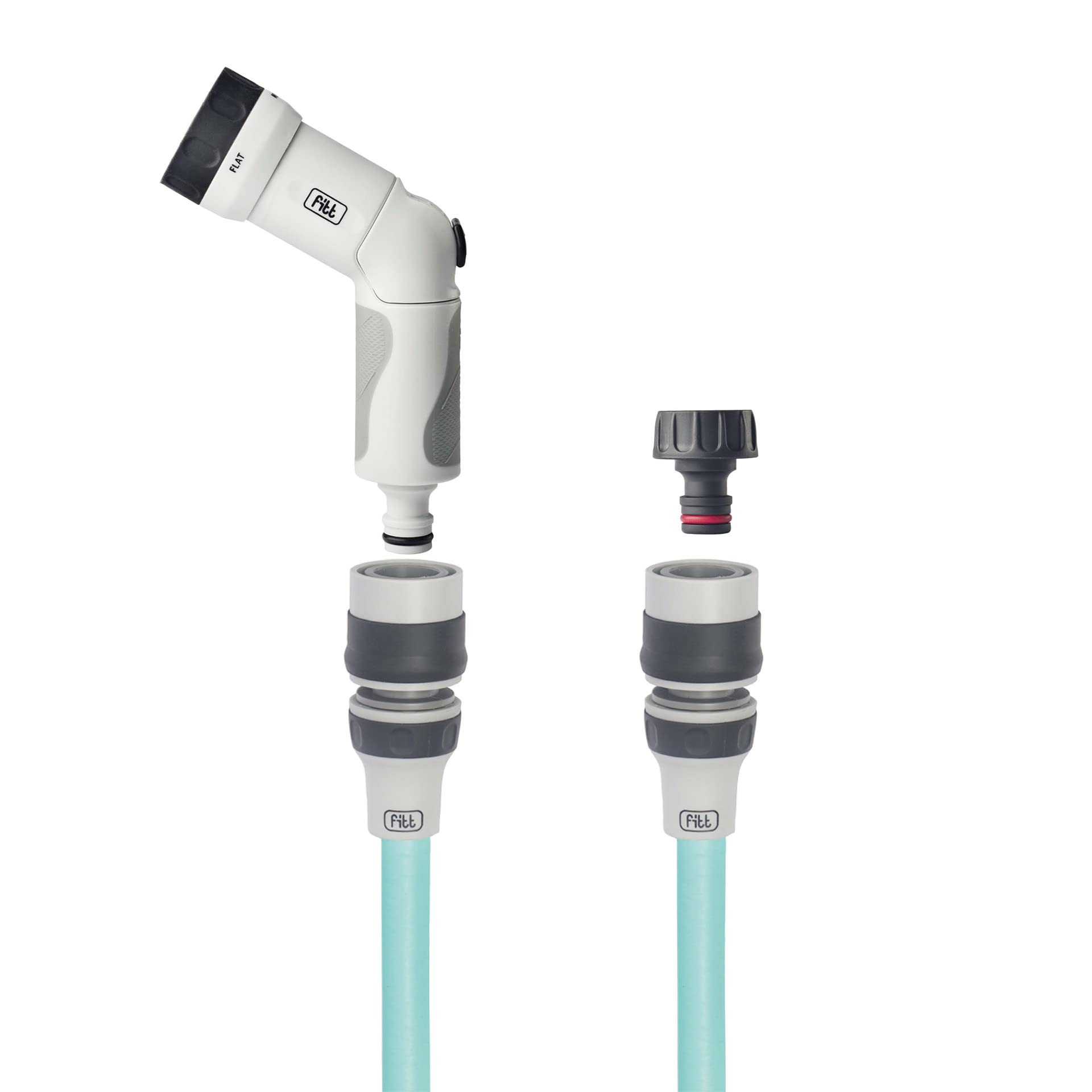 fitt-ikon-15-m-tuyau-d-arrosage-extensible-avec-pistolet-multi-jet-aquamarine image 2
