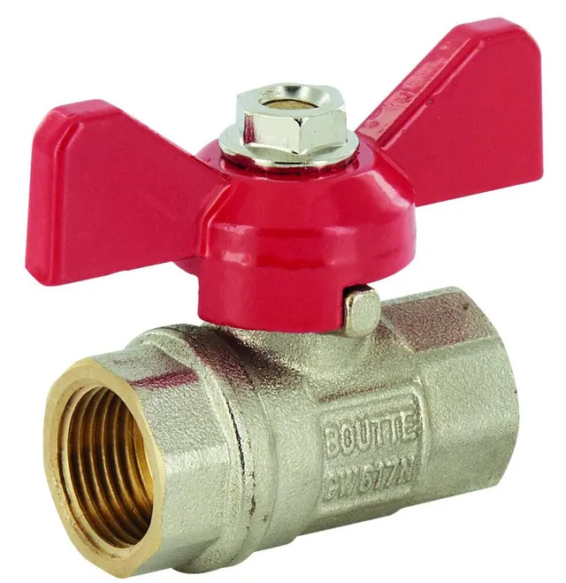boutt-vanne-papillon-pn25-ff15x21-vanne-d-arr-t-1-4-tour-double-femelle image 1