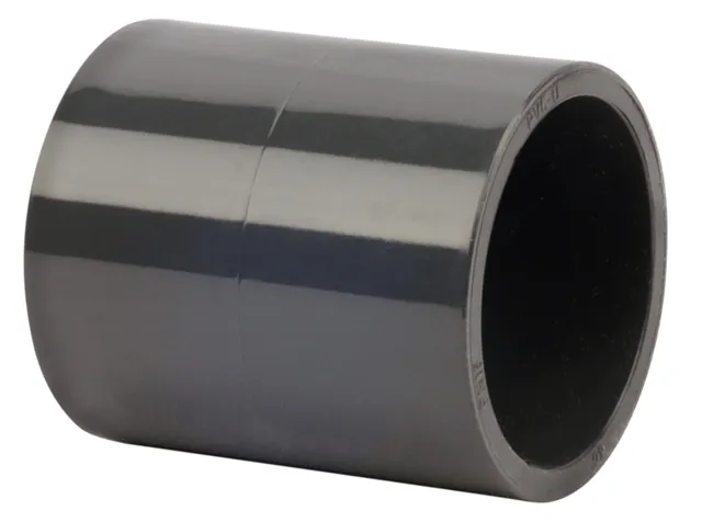 boutt-manchon-pvc-coller-droit-50-mm-pour-tube-pvc-pression image 1
