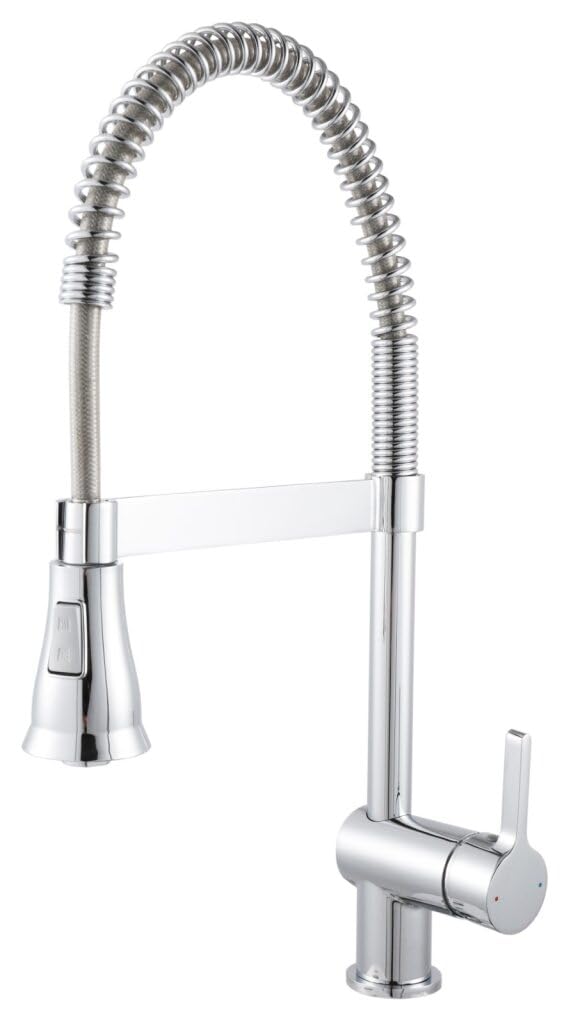 boutt-mitigeur-vier-nickel-bross-avec-douchette-robinet-cuisine image 1