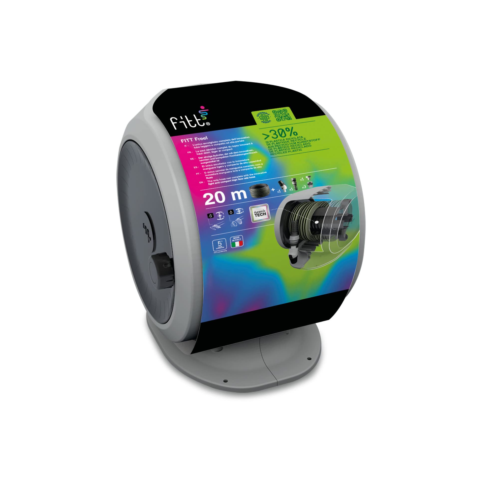 fitt-freel-d-vidoir-compact-tuyau-force-20-m-lance-kit-complet image 4