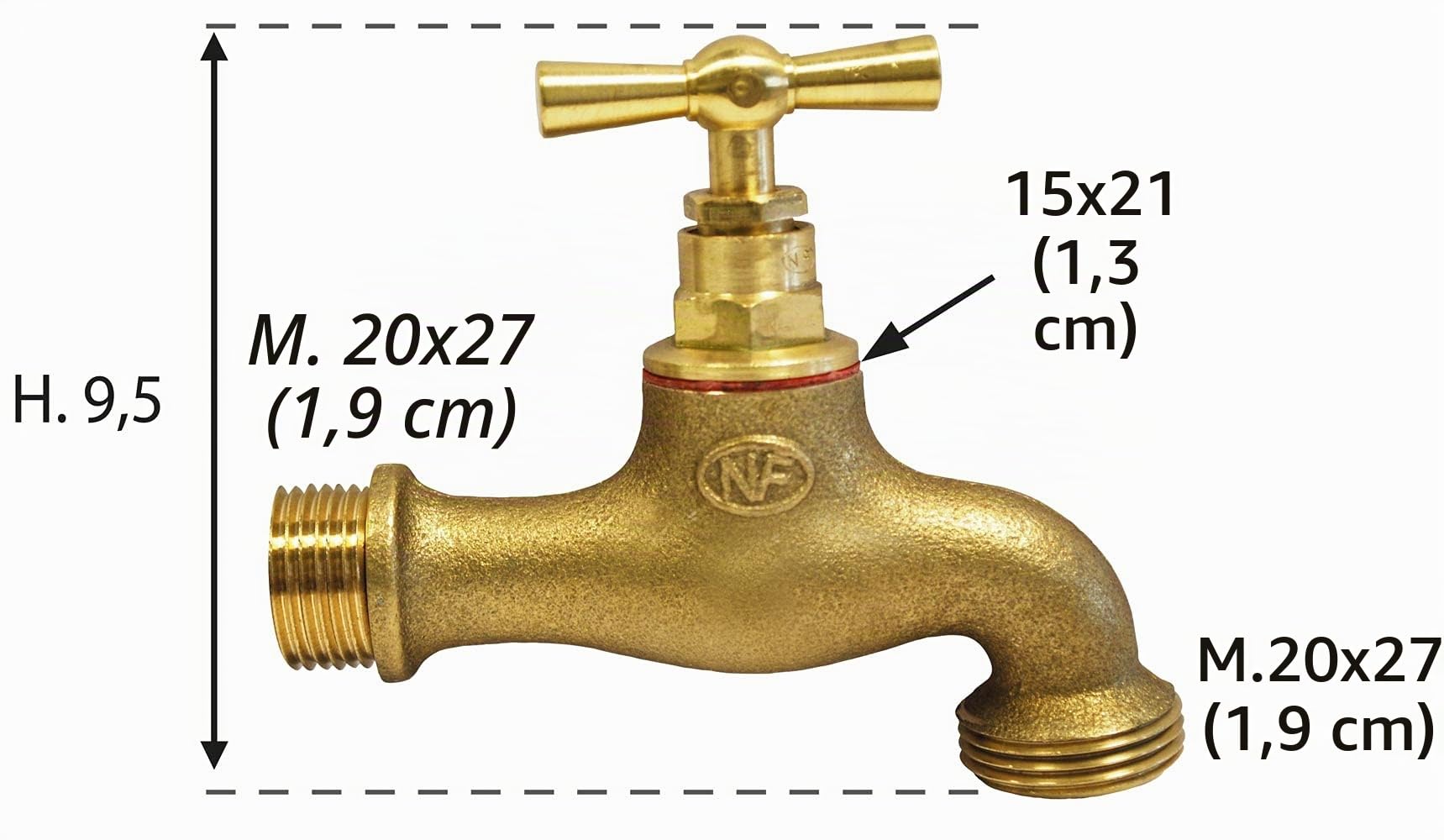 boutt-robinet-de-jardin-clapet-r18b-laiton image 2
