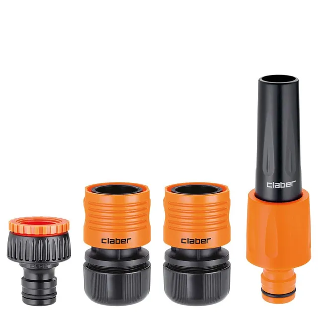 claber-starter-kit-max-flow-3-4-lance-et-raccords-safety-lock-pour-tuyau-19-mm image 1