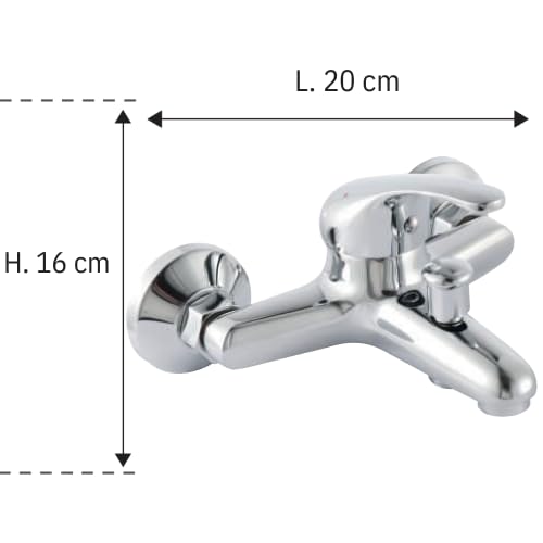 boutt-th-tis-mitigeur-bain-douche-mural-chrome-150-mm image 4